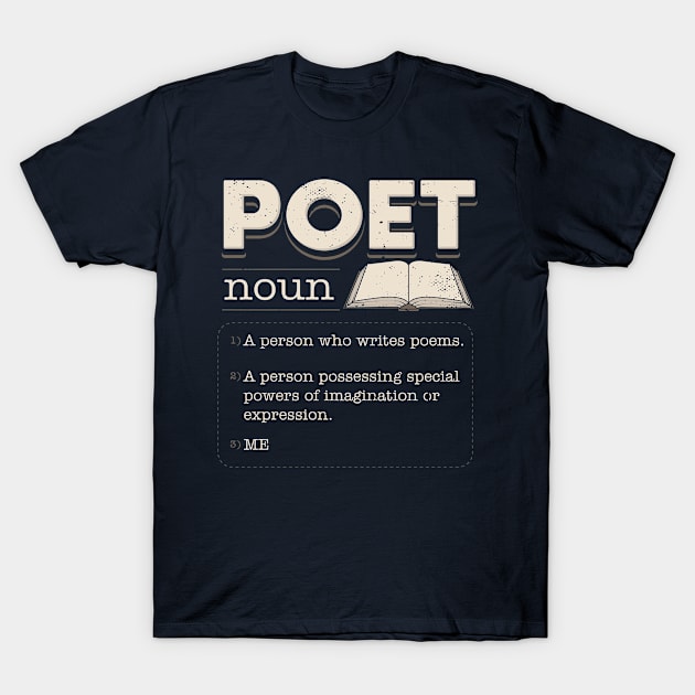 Poet Laureatte T-Shirt by Tenh